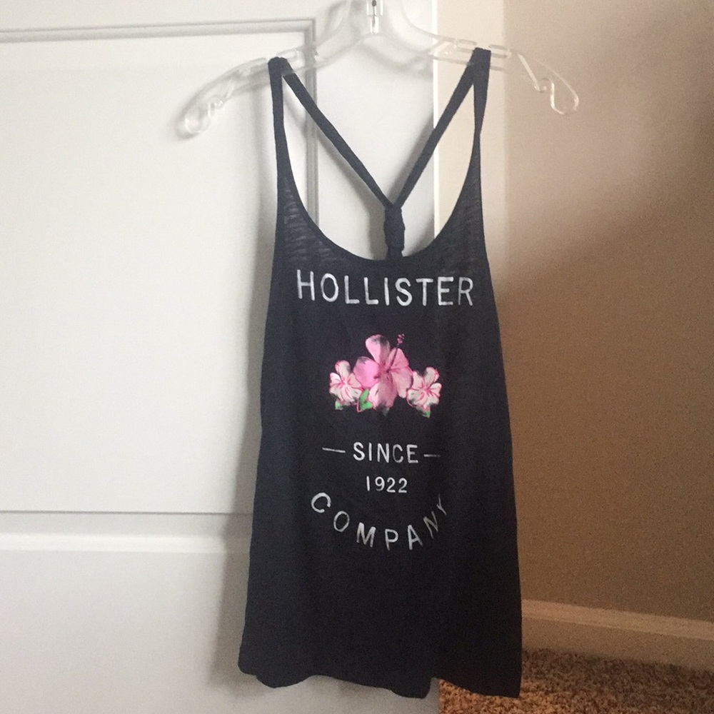 Navy blue tank top